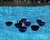 Romatic Pool Candles