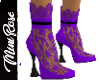 Purple Xmas Boots