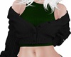 Black/Green Sweater