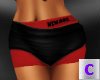 Red Double Deck Short