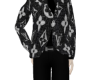 GREY-BLACK LV SUIT TOP