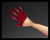 PVC Lust Gloves Red