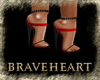 (MH) red/black heels