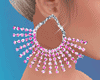 Earrings Pink Saxt