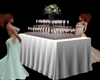 wedding drink table