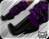 ! Tiana Boots Purple
