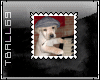 Dog Playin Piano Stamp