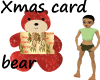Bear Xmas Card