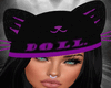Dollz Hat/Hair [BL/PUR]