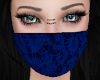 Lace Mask Blue