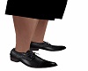 black dress shoe