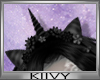 K| Unicorn headband Blck