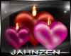 J* Valentine 3 Candles