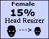 Head Scaler 15% Female