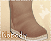 ! Solid Beige Boots