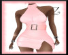 Z-Pink satin dress