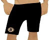 Bruins Black Shorts