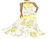 Yellow Flower Gown