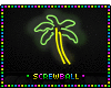 o: Neon Palm Tree