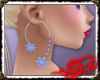 *Jo* Blue Lily Earrings