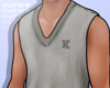 K Tank Top Grey