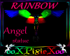 Rainbow Angel statue