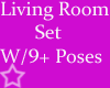 Living Room Set w/Poses