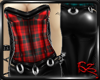 [bz] Squeaky Plaid - Red