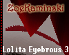 First Lolita Eyebrows 3