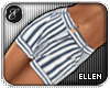 !E Striped marine shorts