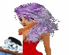 long violet hair