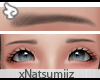 -Natsu- brows dark brown