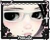 white glasses