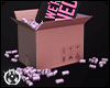 Box with Packing Peanuts