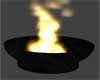 Black Marble Fire Pit