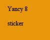 Yancy 8