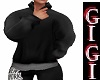 GM casual Hoody Black