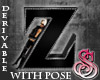 PVC Letter Z With Pose