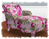 Pink Tropical Chaise