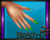 [B]toxic green nails