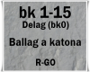 Ballag a katona