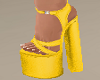 Sunflower Yellow Heels