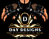 Black & Net Heart Gloves