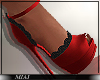 !M! Valentines heels red