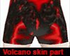 Volcano skin part