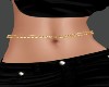 !R! Gold Belly Chain