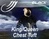 King/Queen Fur Tuft *Blk