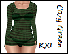 Cozy Green Stripes - KXL