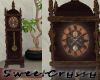 Darkwood Antique Clock