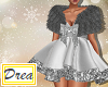 ❆Silver Sparkle Dress